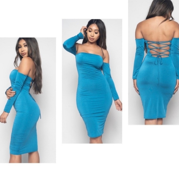 HP🎉 Fashion Nova Bodycon Dress - Picture 3 of 4